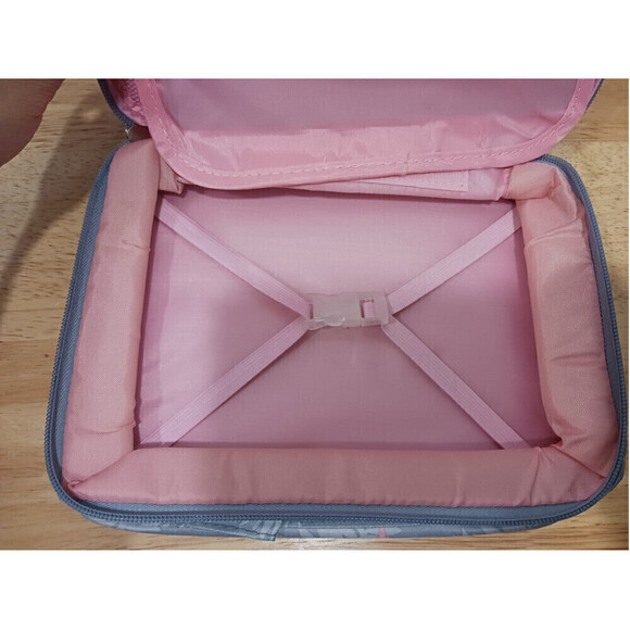 Flamingo Pattern Makeup Up Bag - Picture 4 of 5